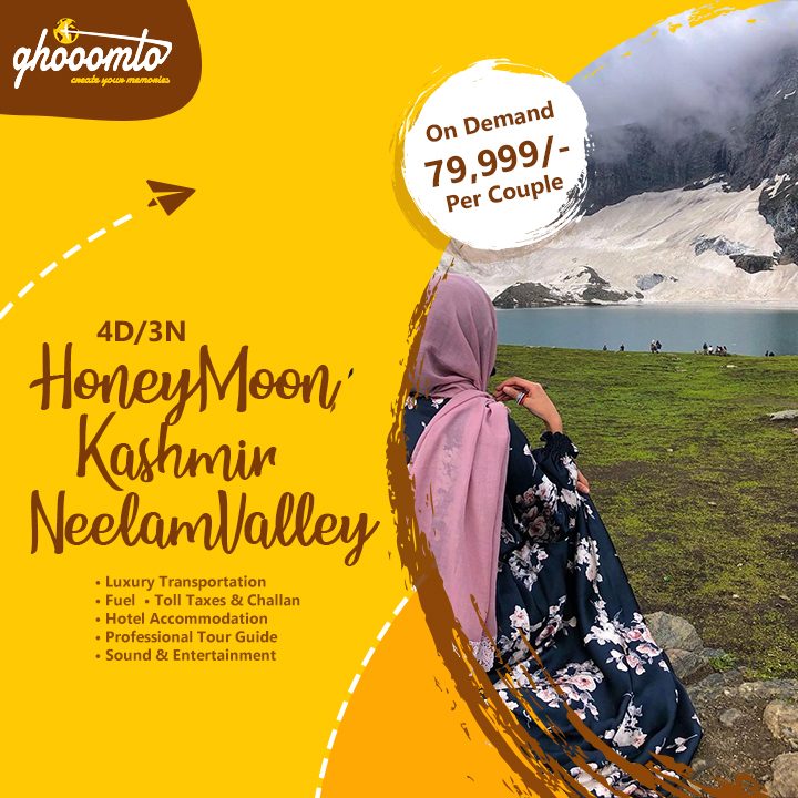 Kashmir Neelum Valley Honeymoon Package